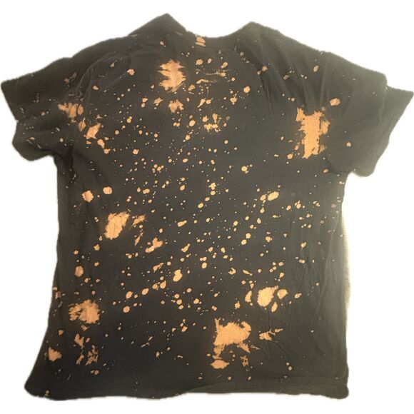 Custom Bleached Pink Floyd The Dark Side of the Moon T-Shirt - Size Large - Picture 2 of 3